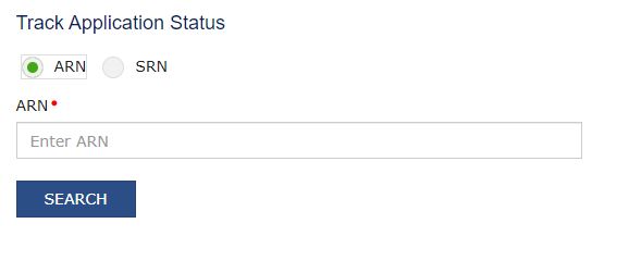 how to track gst registration status