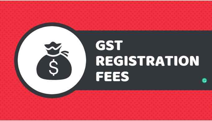 gst registration fees