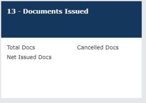 documents issued in gstr-min