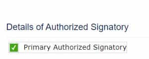 Authorized Signatory Attachements